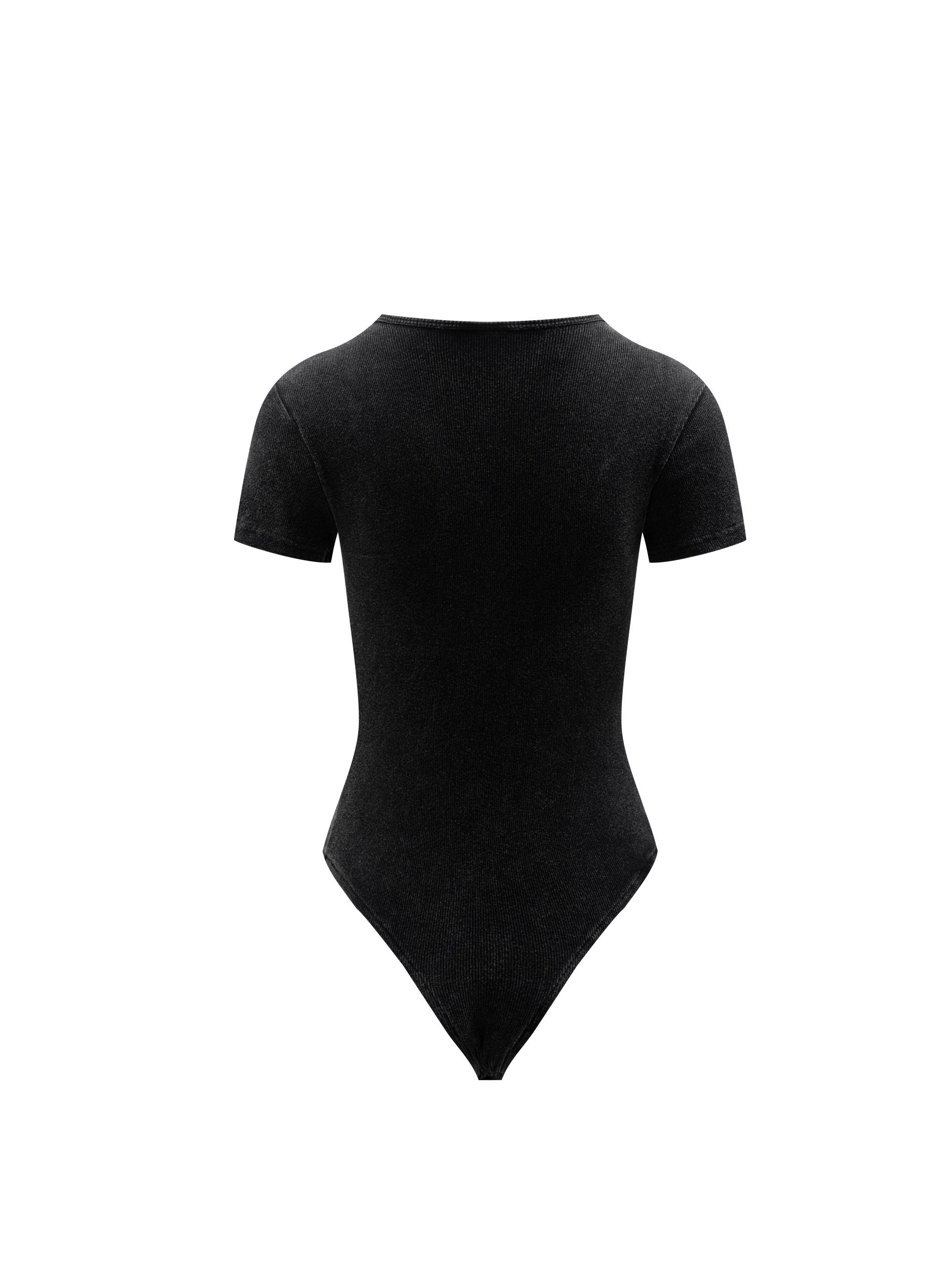 Rib Fitted Tee