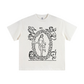 345GSM Women's Heavyweight T-shirt White