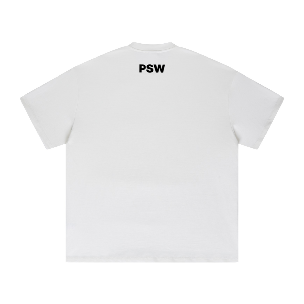425GSM Women's Heavyweight Double-Yarn Drop-Shoulder T-Shirt Off White